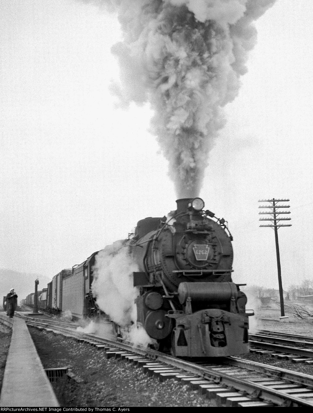 PRR 6762, M-1B, #2 of 2, 1955